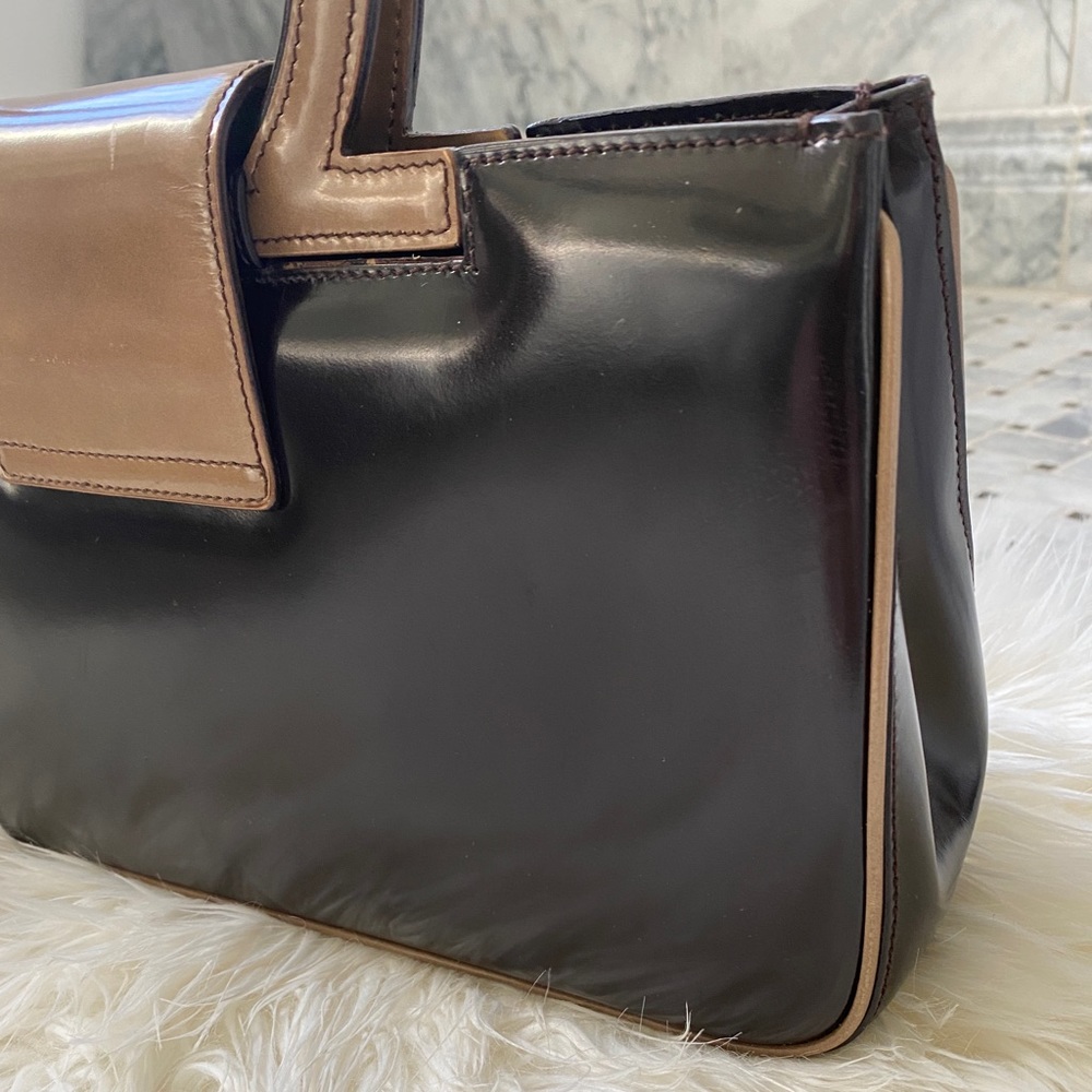 FERRAGAMO Vintage Logo Handle Purse - Picture 8 of 17